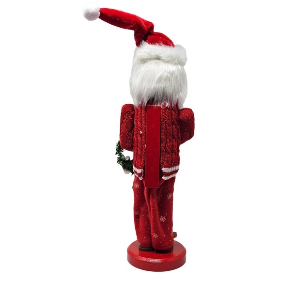 Christmas Eve Santa Pajamas Reindeer Slippers Teddy Bear 14" Nutcracker - Picture 3 of 5